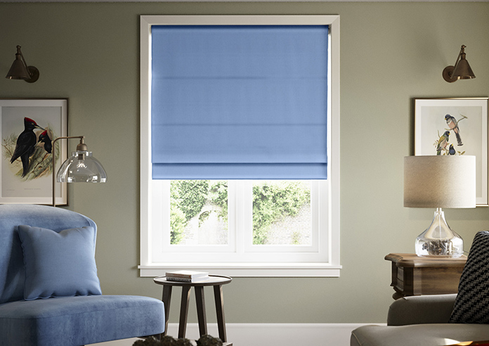 Windermere, Denim - Twist&Fit Roman Blind - Image 3